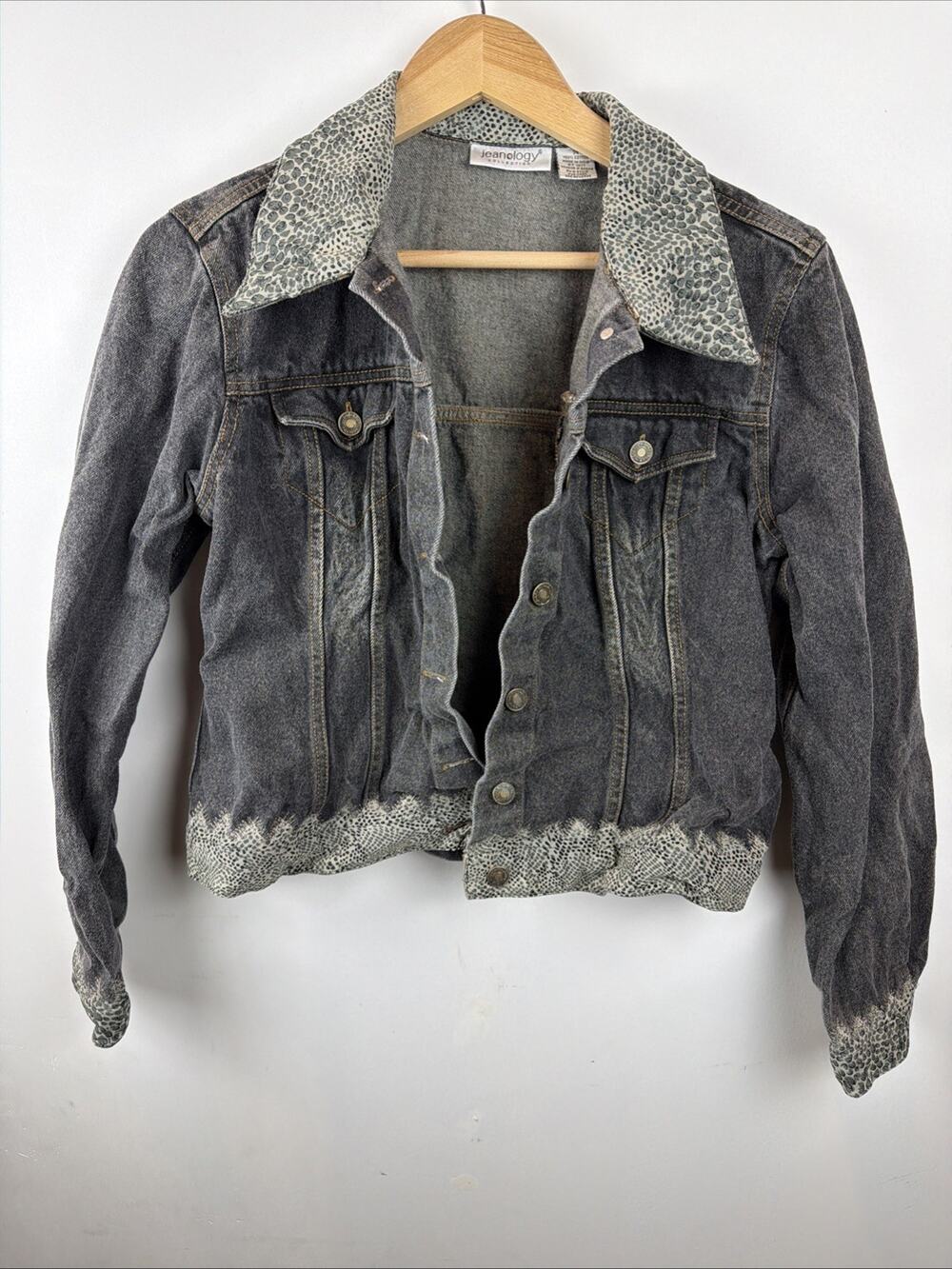 Jeanology Denim Womens Jacket Size 14